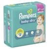 Pampers Baby Dry 4+ Maxi Plus Windeln,  10-15kg 8006540715475,  1 Packung = 27 Windeln