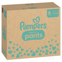 Pampers Baby Dry Pants 6 Extra Large Windeln,  14-19kg 8006540710791,  1 Monatsbox = 138 Windeln