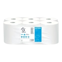 Papernet Dry Tech Autocut Handtuchrolle,  2-lagig 407558,  1 Packung = 6 Rollen à 100 Meter