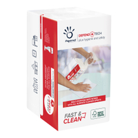 Papernet Papierhandtücher Fast & Clean,  W-Falz,  33, 25 x 21, 60 cm 419295,  1 Karton = 20 Packungen à 100 Blatt