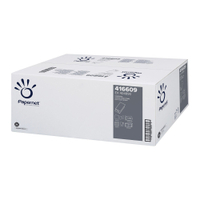 Papernet Papierhandtücher,  V-Falz,  1-lagig,  grün 416609,  1 Karton = 20 Clips à 250 Blatt