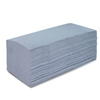 Papierhandtücher Zick-Zack-Falz,  23, 5 x 23 cm,  blau 15425-04,  1 Karton = 20 Packungen à 160 Blatt