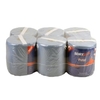 Papierhandtuchrolle MIDI,  Ø 19 cm,  2-lagig,  blau 1 Paket = 6 Rollen,  100% Zellstoffpapier,  perforiert