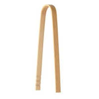 Papstar Bambus Fingerfood-Zange 10194,  1 Packung = 10 Stück,  Länge: 10 cm
