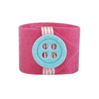 Papstar Button Serviettenringe 81729,  1 Set = 4 Ringe