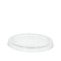 Papstar Deckel,  Kunststoff,  transparent 96414,  1 Karton = 24 Packungen à 25 Stück