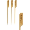 Papstar Fingerfood-Spieße,  mit Aufdruck "VEGAN" 85928,  1 Packung = 250 Stück,  Länge: 12 cm
