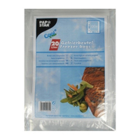 Papstar Gefrierbeutel,  LDPE 19572,  1 Packung = 50 Stk à 60 Liter,  Format: 90cm x 50cm