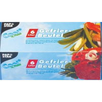Papstar Gefrierbeutel,  LLDPE 14159,  1 Packung = 45 Beutel à 6 Liter,  Format: 46 cm x 30 cm