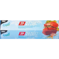 Papstar Gefrierbeutel,  LLDPE 14179,  1 Packung = 24 Beutel à 10 Liter,  Format: 60 cm x 40 cm
