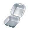 Papstar Hamburger-Boxen,  eckig,  EPS 12141,  Format: 7, 5cm x 12cm x 12cm,  1 Packung= 100 Stück
