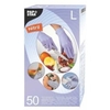 Papstar Handschuhe aus Nitril 82349,  1 Packung = 50 Handschuhe,  Größe: L