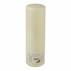 Papstar Ivory Stumpenkerzen 10413,  Ø 80 mm,  Höhe: 290 mm,  Brenndauer: ca. 150 Stunden
