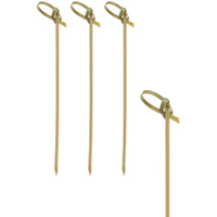 Papstar Knoten Fingerfood-Spieße 16770,  1 Packung = 250 Stück,  Länge: 10 cm