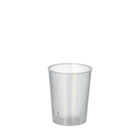 Papstar Mehrweg-Gläser,  4 cl,  unzerbrechlich 89821,  1 Packung = 50 Stück