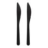 Papstar Messer,  Bio-PP,  schwarz 96436,  1 Packung = 50 Stück