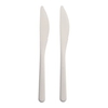 Papstar Messer,  Bio-PP,  weiß 96428,  1 Karton = 20 Packungen à 50 Stück