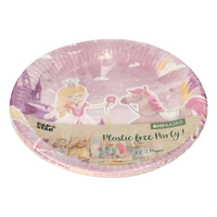 Papstar Pappteller,  Fairytale Princess,  23 cm 88583,  1 Packung = 10 Stück