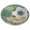 Papstar Pappteller,  Football,  23 cm 88579,  1 Packung = 10 Stück