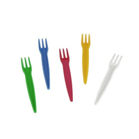 Papstar Pommes-Frites-Gabeln,  PS 12632,  1 Packung = 2000 Stück,  Länge: 7, 5 cm