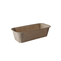 Papstar Pure Backformen,  eckig 87117,  1 Packung = 25 Stück,  8, 5 x 18, 8 cm