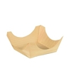 Papstar Pure Fingerfood-Schalen Holz,  eckig 85684,  1 Packung = 50 Stück,  6 x 6 x 2, 5 cm