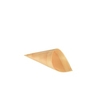 Papstar Pure Fingerfood-Spitztüten, m Holz 85673,  1 Packung = 50 Stück,  Ø 4, 5 cm