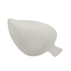 Papstar Pure Fingerfood-Teller,  Zuckerrohr 85209,  1 Packung = 50 Stück,  Leaf,  8 x 6 cm