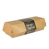 Papstar Pure Good Food Baguetteboxen,  Pappe 86635,  1 Packung = 50 Stück