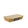 Papstar Pure Good Food Pommes-Frites-Trays 86629,  1 Packung = 50 Stück,  groß
