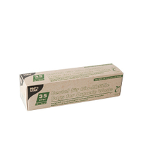 Papstar Pure Kompostbeutel,  Bio-Folie 87663,  1 Rolle = 5 Stück,  35 Liter