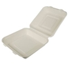 Papstar Pure Menüboxen,  Zuckerrohr 82223,  1 Packung = 25 Stück
