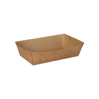 Papstar Pure Pappschalen,  Bio-beschichtet 89103,  1 Packung = 50 Stück,  7 x 12 x 3, 5 cm