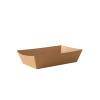 Papstar Pure Pappschalen,  Bio-beschichtet 89105,  1 Packung = 50 Stück,  8, 5 x 15, 5 x 3, 5 cm