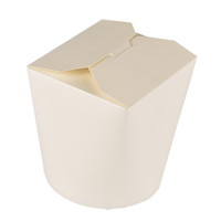 Papstar Pure Pastaboxen,  Pappe 85688,  1 Packung = 50 Stück,  950 ml