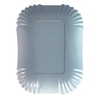 Papstar Pure Schalen eckig,  weiß 11306,  1 Packung = 250 Stück