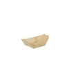 Papstar Pure Schiffchen Fingerfood-Schalen,  Holz 84414,  1 Packung = 50 Stück,  11 x 6, 5 cm