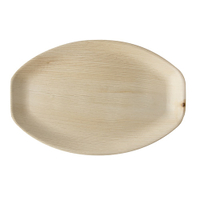 Papstar Pure Tabletts Palmblatt,  oval 87421,  1 Packung = 25 Stück,  oval