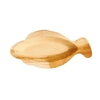 Papstar Pure Teller Palmblatt,  Fisch 85513,  1 Packung = 25 Stück,  24 x 11 x 2, 5 cm