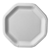 Papstar Pure Teller Pappe,  8-eckig 85703,  1 Packung = 50 Stück
