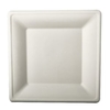 Papstar Pure Teller,  Zuckerrohr 82453,  1 Packung = 12 Stück,  26 x 26 cm