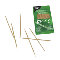 Papstar Pure Zahnstocher Holz 12674,  1 Packung = 100 Stück