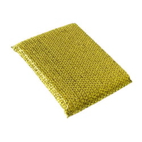 Papstar Putzschwamm Multi Ceranfeld reinigen,  nicht kratzend 92012,  1 Packung = 2 Putzschwämme,  gold-silber,  lurex