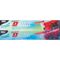 Papstar QuickSnap Gefrierbeutel 14193,  1 Packung = 20 Stk à 1 Liter,  Format: 20cm x 18cm