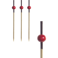 Papstar Red Pearl Fingerfood-Spieße 81006,  1 Packung = 250 Stück,  Länge: 7 cm