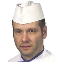 Papstar Schiffchen 12213,  1 Packung = 100 Stück,  weiss