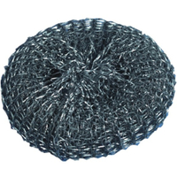Papstar Spiraltopfreiniger aus Edelstahl,  Ø 6 x 4 cm 19963,  1 Packung = 8 Spiraltopfreiniger
