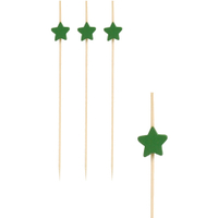 Papstar Star Fingerfood-Spieße 84670,  1 Karton = 10 x 100 Stück,  Länge: 12 cm