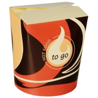 Papstar To Go Snackboxen 10027,  1 Packung = 50 Boxen