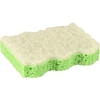 Papstar Topfreiniger-Schwamm,  grün 86132,  1 Packung = 5 Topfreiniger